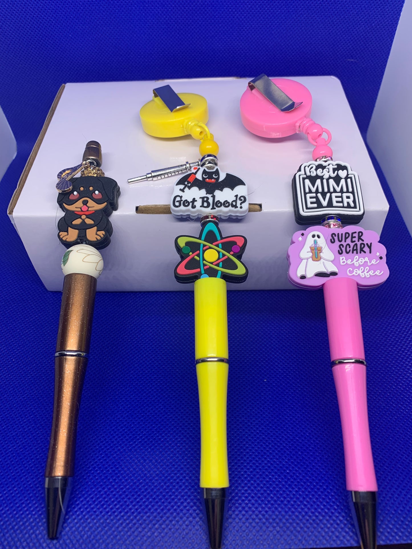 Fun and expressive custom ballpoint pens